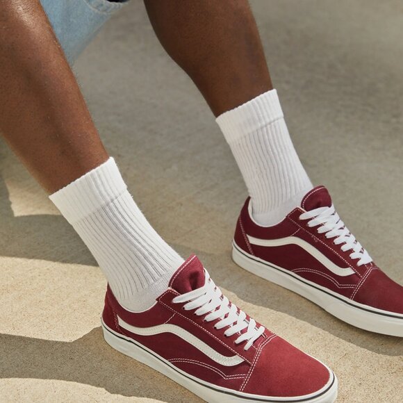 Size 10.5 - VANS Old Skool Port Royale Burgundy - Picture 8 of 8